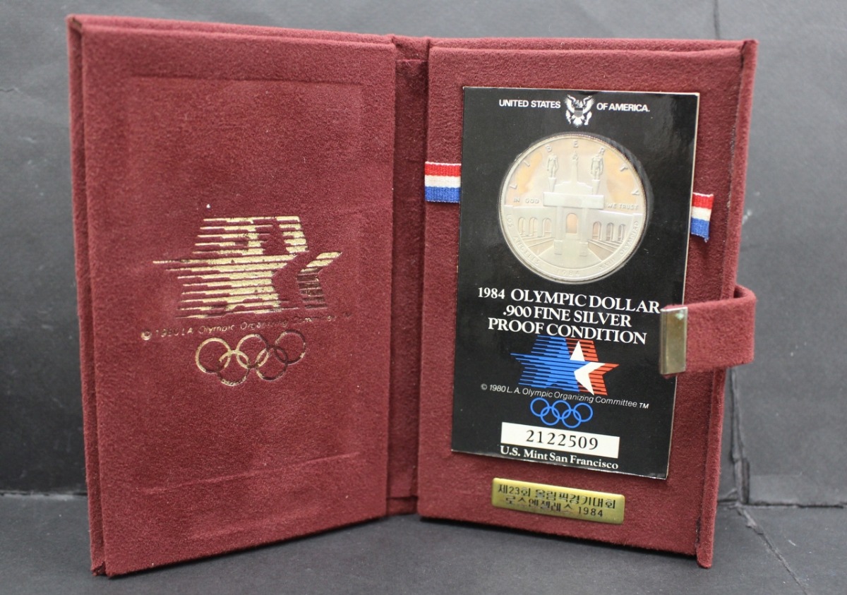 미국 1984년 LA올림픽기념 은화