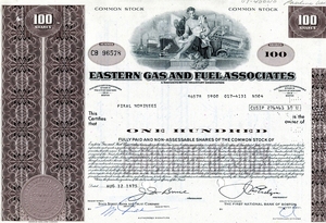 미국 1975년 동부 가스 및 연료 협회 채권