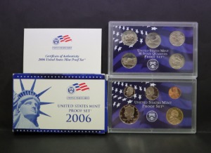 미국 2006년 현행 주화 및 주성립 기념 쿼터 (25센트) 프루프 10종 민트 세트