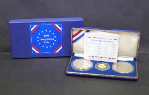 미국 1993년 빌 클린턴 대통령 당선 기념 금메달, 은메달, 동메달 3종 세트