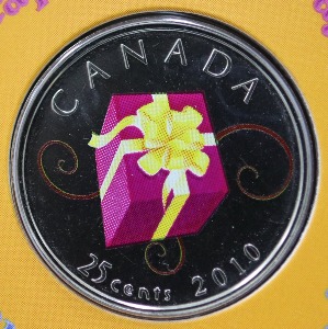 캐나다 2010년 해피벌스데이 (생일 축하, Happy Birthday) 25센트 색채 동화 (오리지날첩)