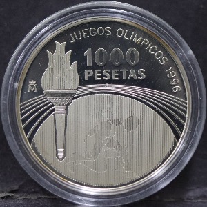 스페인 1995년 미국 아틀란타 올림픽 기념 은화