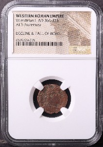 로마 (서로마 제국) 364~375년 황제 발렌티니아누스 1세 (Valentinian Ⅰ) 동화 NGC 인증