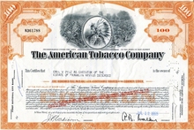 미국 1965년 미국 담배 회사 채권