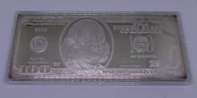 미국 2005년 100$ 도안 4oz 실버바