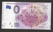 유럽 2019년 0유로 함부르크 - 미니어쳐 박물관 지폐