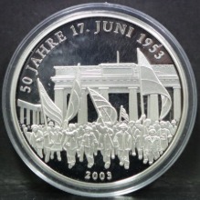 독일 2003년 동독 폭동 사태 은메달