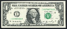 미국 2006년 1달러 레이더 (6270 0726) 미사용