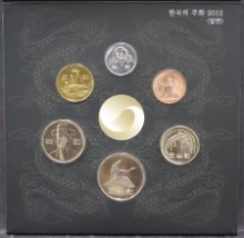 한국 2012년 현용주화 민트 세트