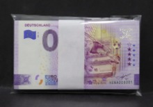 독일 유로화 2022년 카타르 월드컵 기념 0유로 지폐 - 독일 100매 다발