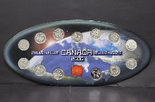 캐나다 2000년 밀레니엄 25센트 쿼터 기념 주화 13종 세트