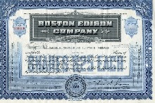 미국 1953년 보스턴 에디슨 회사 채권