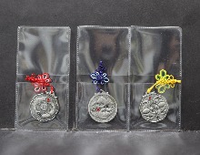 한국조폐공사 2007년 별전 시리즈 1차 - 수복강령 부귀다남 (쌍어문 쌍학문 쌍복문) 은메달 3종 세트