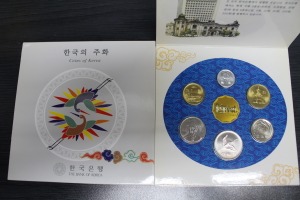 한국 2001년 현용주화 민트 세트 (상태 좋음)