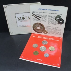 한국 1987년 현용주화 민트 세트