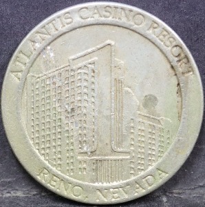 미국 아틀란티스 카지노 1달러 토큰 메달