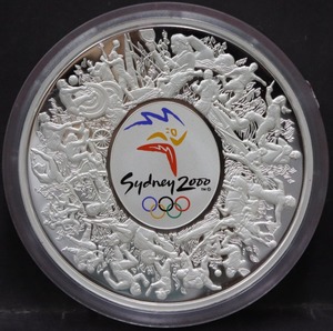 호주 2000년 시드니 올림픽 1kg 은화