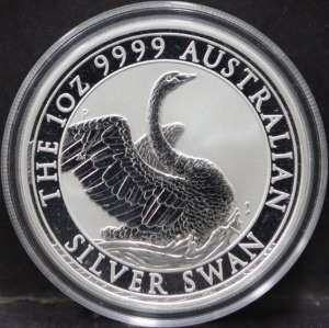 호주 2020년 백조 (스완, Swan) 은화