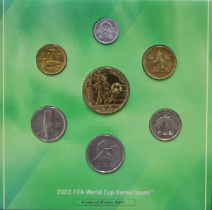 한국 2001년 월드컵 (2002년) 1차 민트 세트