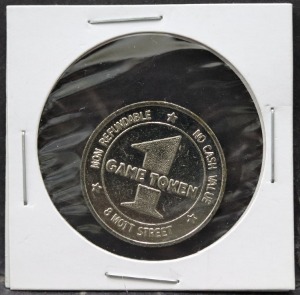 미국 뉴욕 시티 - 차이나 타운 행사 기념 게임 토큰 메달