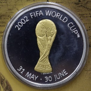 한국 2002년 한일월드컵 기념 트로피 메달