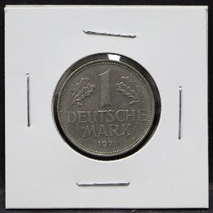 독일 1971년 1마르크 주화 사용제