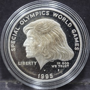 미국 1995년 스페셜 올림픽 기념 은화