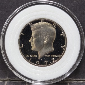 미국 1972년 케네디 하프달러 50센트 프루프 주화