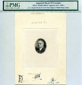 캐나다 1930년대 Imperial Bank of Canada - $10 지폐 속 인물 Frank A. Rolph 도안 PMG 인증