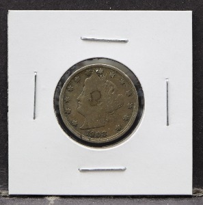 미국 1908년 리버티 5센트 니켈 주화 사용제