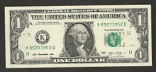 미국 2013년 1달러 미사용