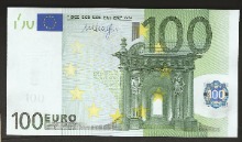 유럽 2002년 100유로 (구권) 미사용