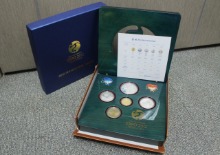 한국 2012년 여수세계박람회 여수 엑스포 기념주화 금은화 5종 세트