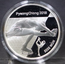 한국 2018년 평창 동계올림픽대회 기념주화 2차 - 피겨스케이팅 은화
