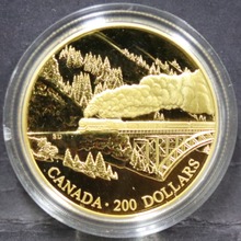 캐나다 1996년 대륙 횡단 철도 200달러 금화