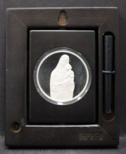 한국조폐공사 성모마리아상 (성모자상) 은메달
