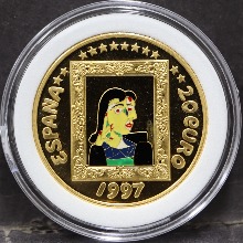 스페인 1997년 피카소 명화 20유로 기념 주화