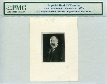 캐나다 1930년대 Imperial Bank of Canada - $10 지폐 속 인물 A.E. Phipps 도안 PMG 인증