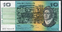호주 1990년 10달러 미사용
